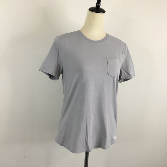 THE NORTH FACE Gray One Chest Pocket Short Sleeve Shirt Tee - Picture 4 of 10